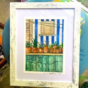 Coastal - Artist Signed — Framed Art Print